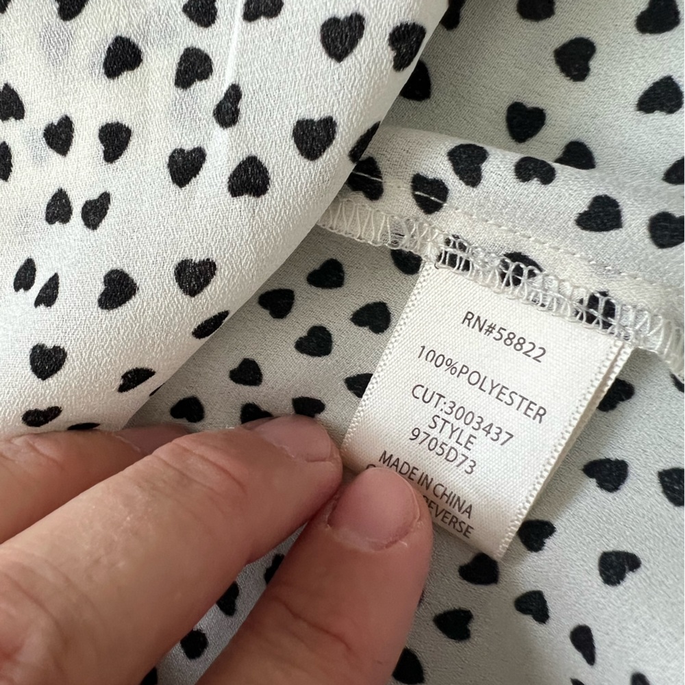 Max Studio Print Blouse - Picture 5 of 5